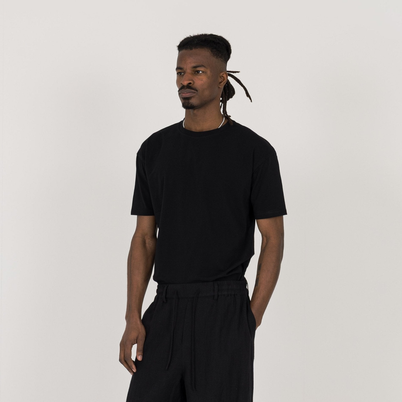 Tailored T-Shirt - Black - Destructive
