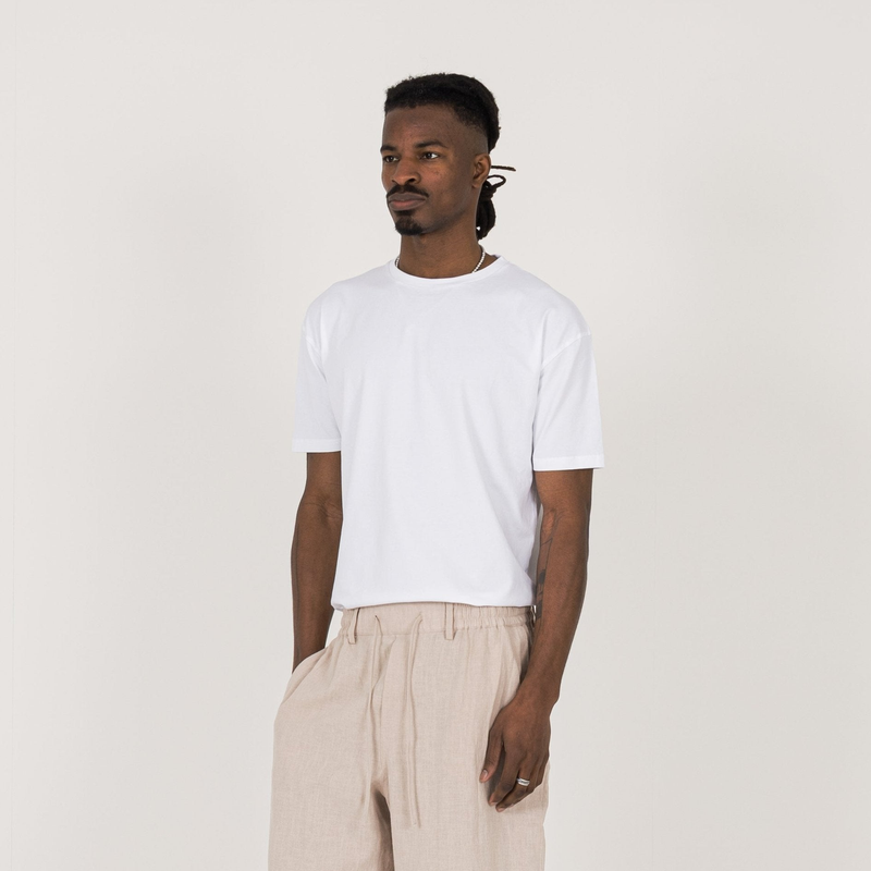 Tailored T-Shirt - White - Destructive