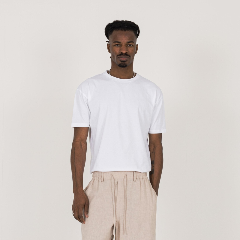 Tailored T-Shirt - White - Destructive