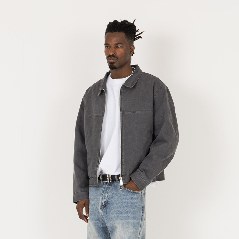 Trucker Jacket - Vintage Grey - Destructive