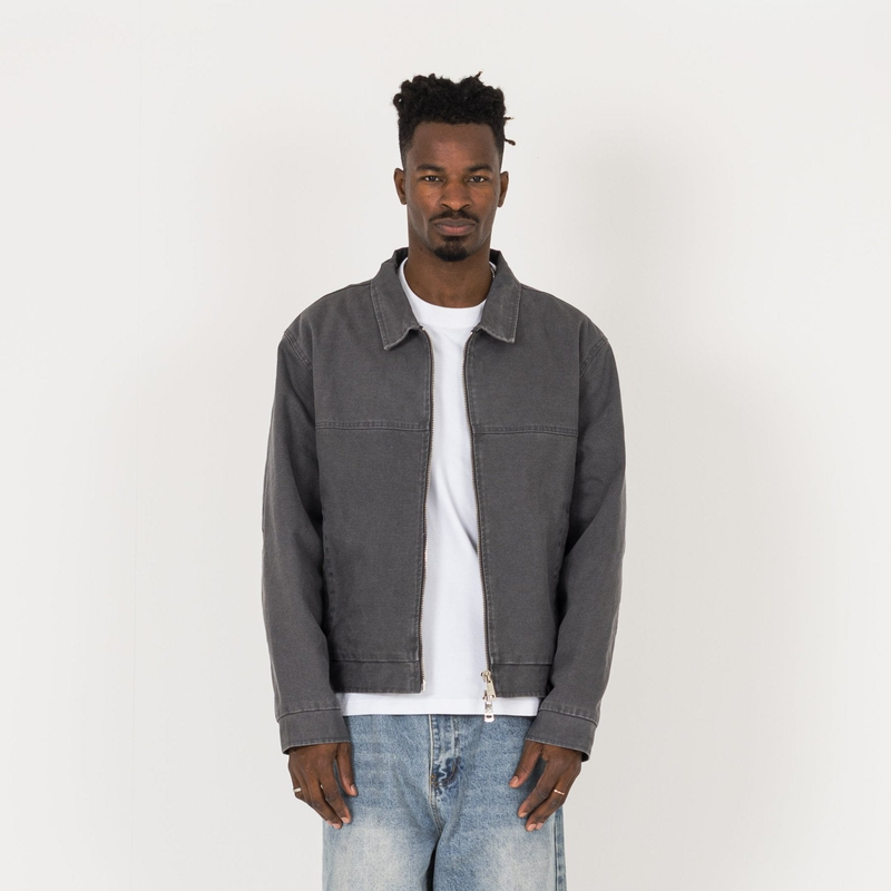 Trucker Jacket - Vintage Grey - Destructive