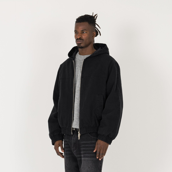 Work Jacket - Black - Destructive