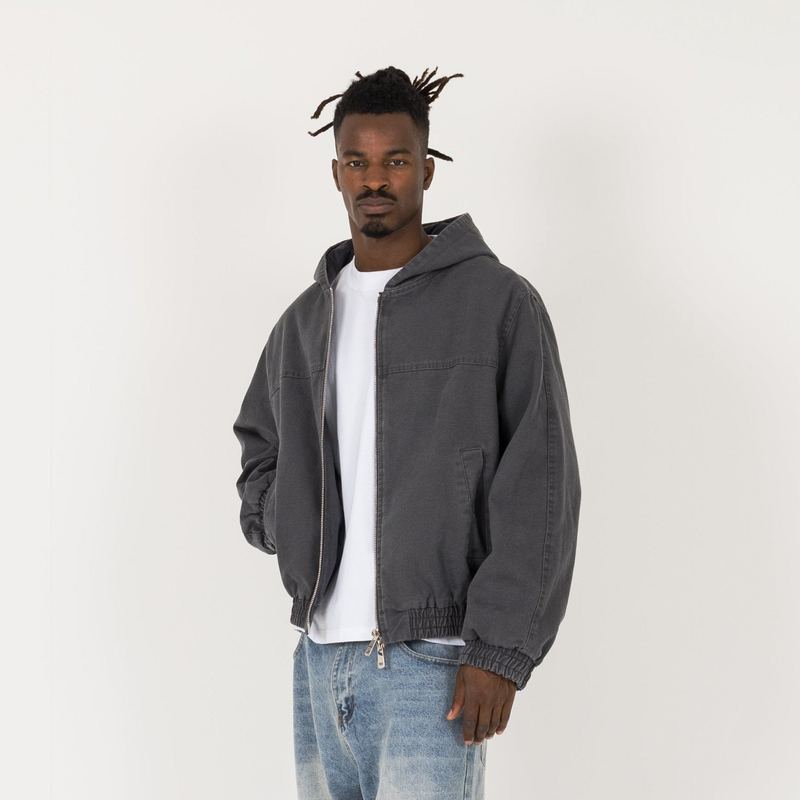 Work Jacket - Vintage Grey - Destructive