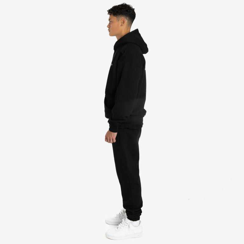 Essential Aesthetics Hoodie - Black - Destructive