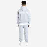 Essential Aesthetics Hoodie - Light Marl Grey - Destructive