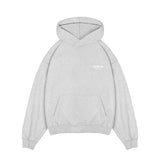 Essential Aesthetics Hoodie - Light Marl Grey - Destructive