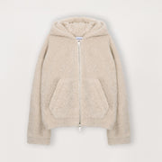 Fleece Zip Jacket - Natural