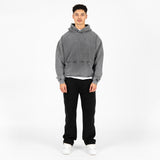 Heavyweight Hoodie - Vintage Grey - Destructive