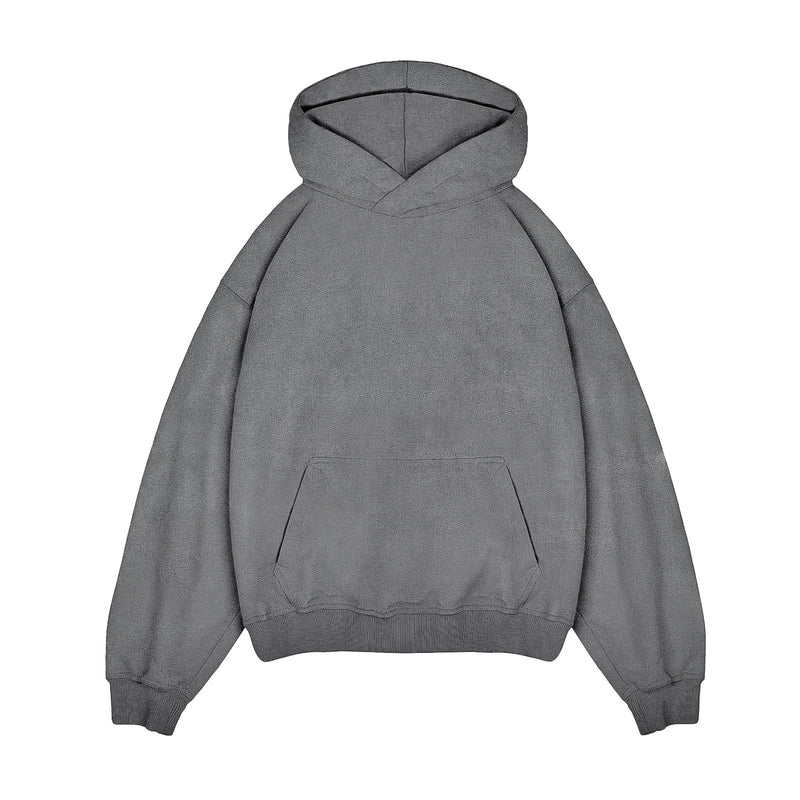 Heavyweight Hoodie - Vintage Grey - Destructive