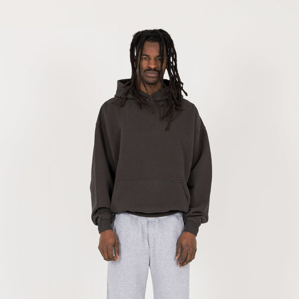 Hoodie - Dark Mocha - Destructive