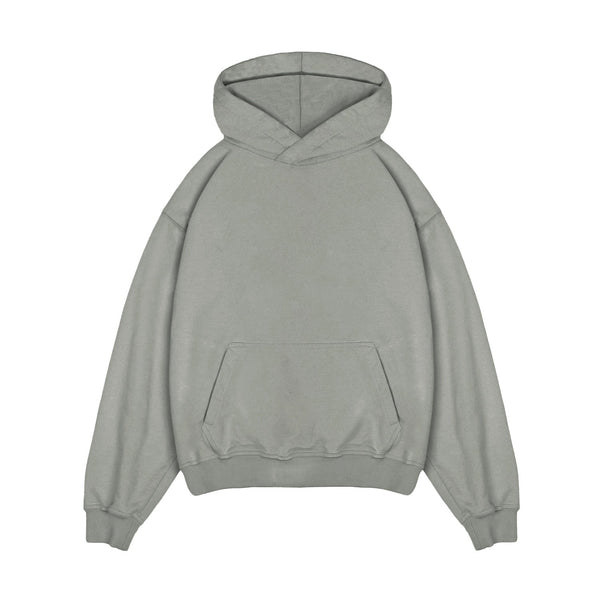 Hoodie - Fossil Grey - Destructive