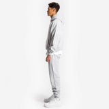 Hoodie - Light Marl Grey - Destructive