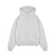 Hoodie - Light Marl Grey - Destructive