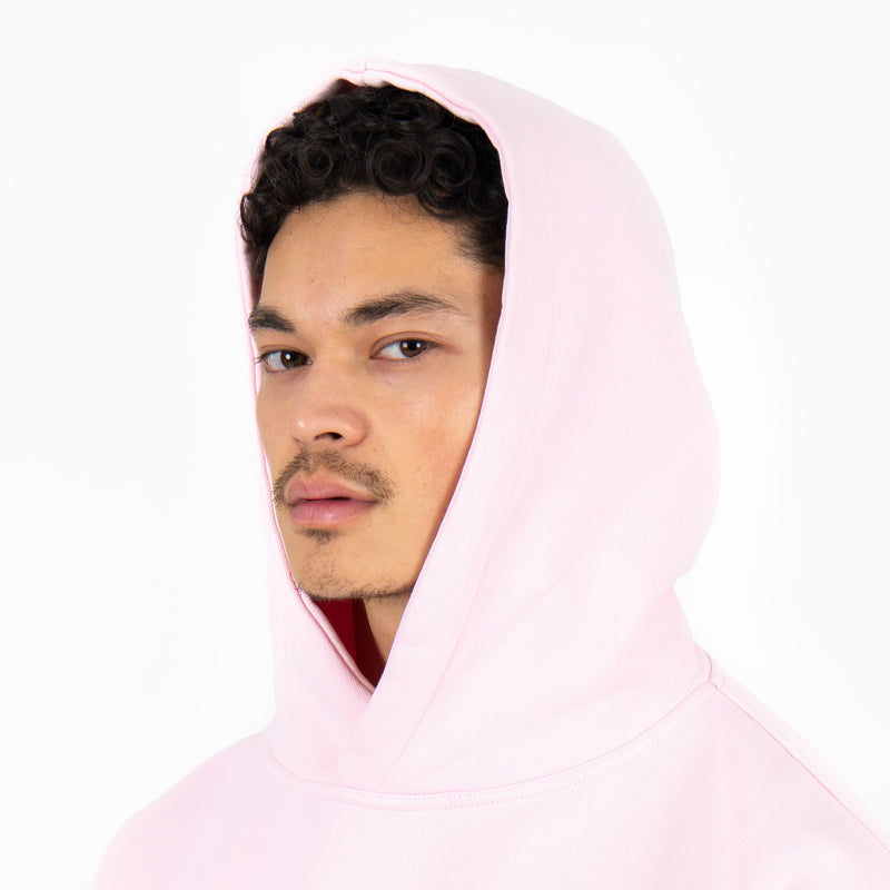 Hoodie - Light Pink - Destructive