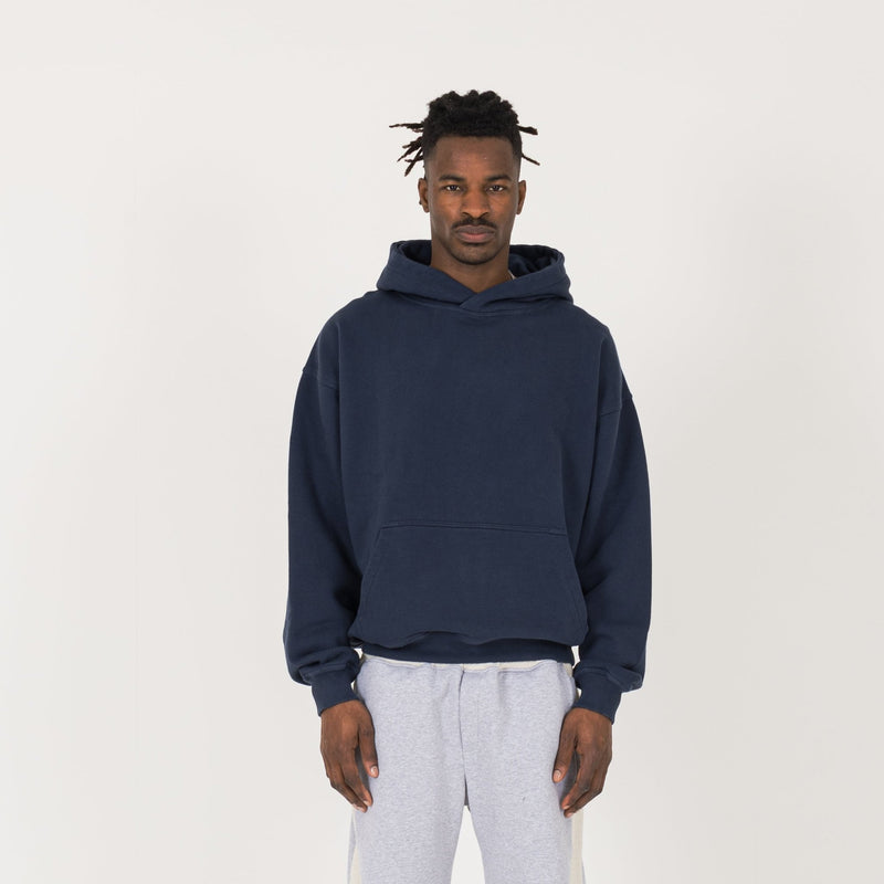 Hoodie Navy Destructive