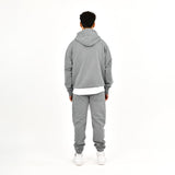 Hoodie - Ocean Grey - Destructive