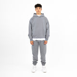 Hoodie - Ocean Grey - Destructive