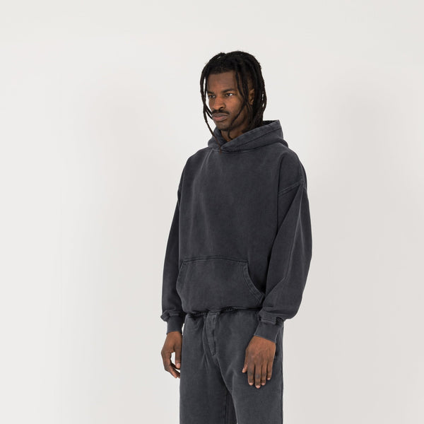 Hoodie - Vintage Black - Destructive