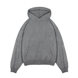 Hoodie - Vintage Grey - Destructive