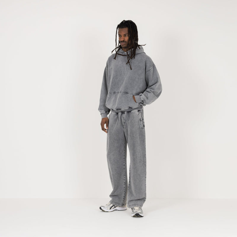 Hoodie - Vintage Grey - Destructive