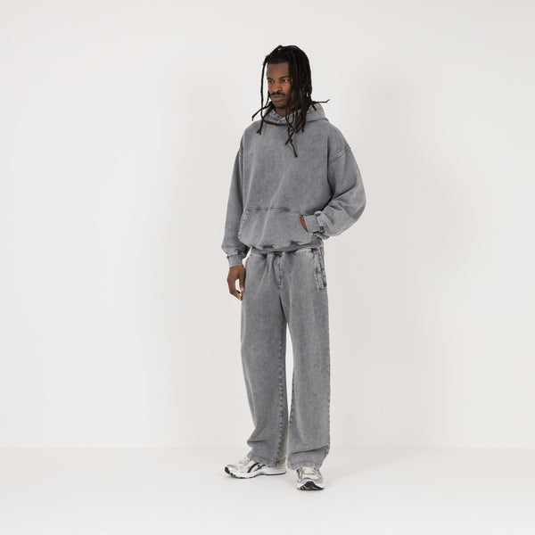 Hoodie - Vintage Grey - Destructive