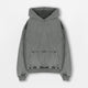 Hoodie - Vintage Grey - Destructive