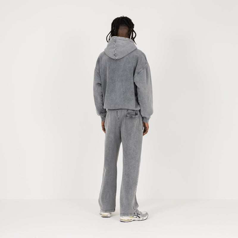 Hoodie - Vintage Grey - Destructive