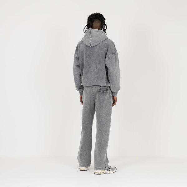 Hoodie - Vintage Grey - Destructive