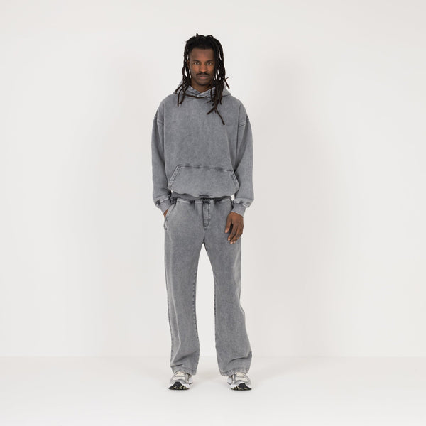 Hoodie - Vintage Grey - Destructive