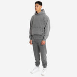 Hoodie - Vintage Grey - Destructive