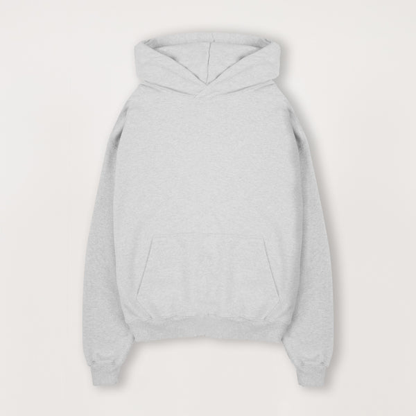 Relaxed Sweatshirt - Light Marl Grey - Destructive