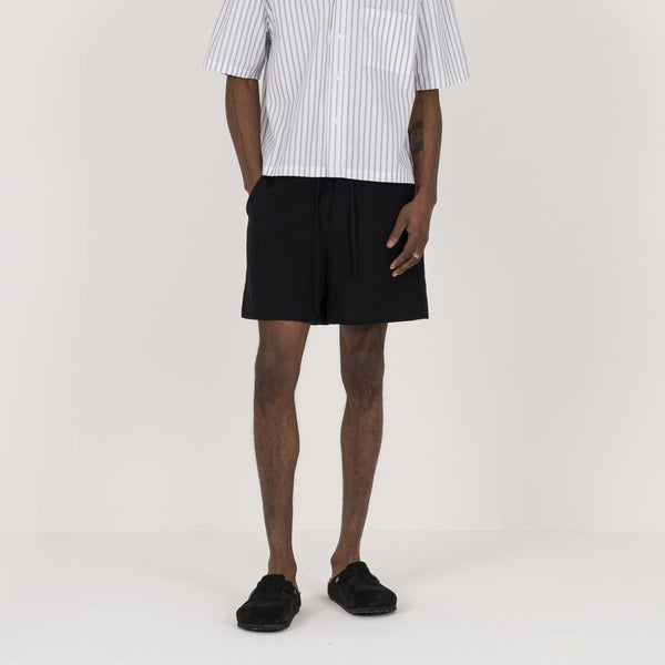 Linen Short - Black - Destructive