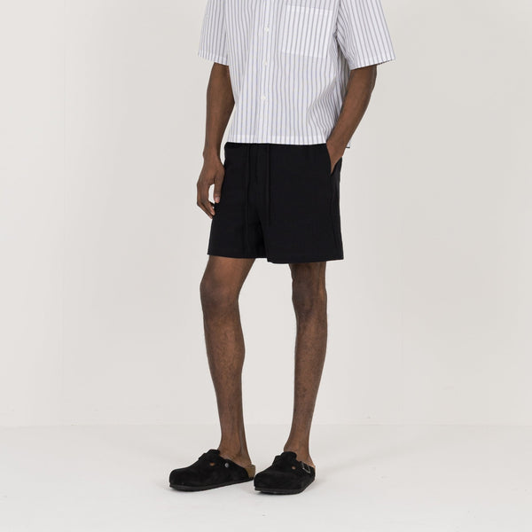 Linen Short - Black - Destructive