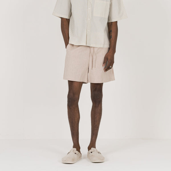 Linen Short - Ecru - Destructive