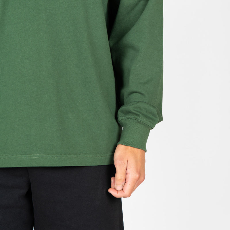 Long Sleeve T-Shirt - Green - Destructive