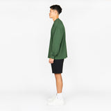 Long Sleeve T-Shirt - Green - Destructive