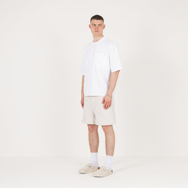 Mesh Short - Off White - Destructive