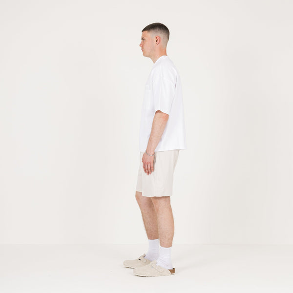 Mesh Short - Off White - Destructive