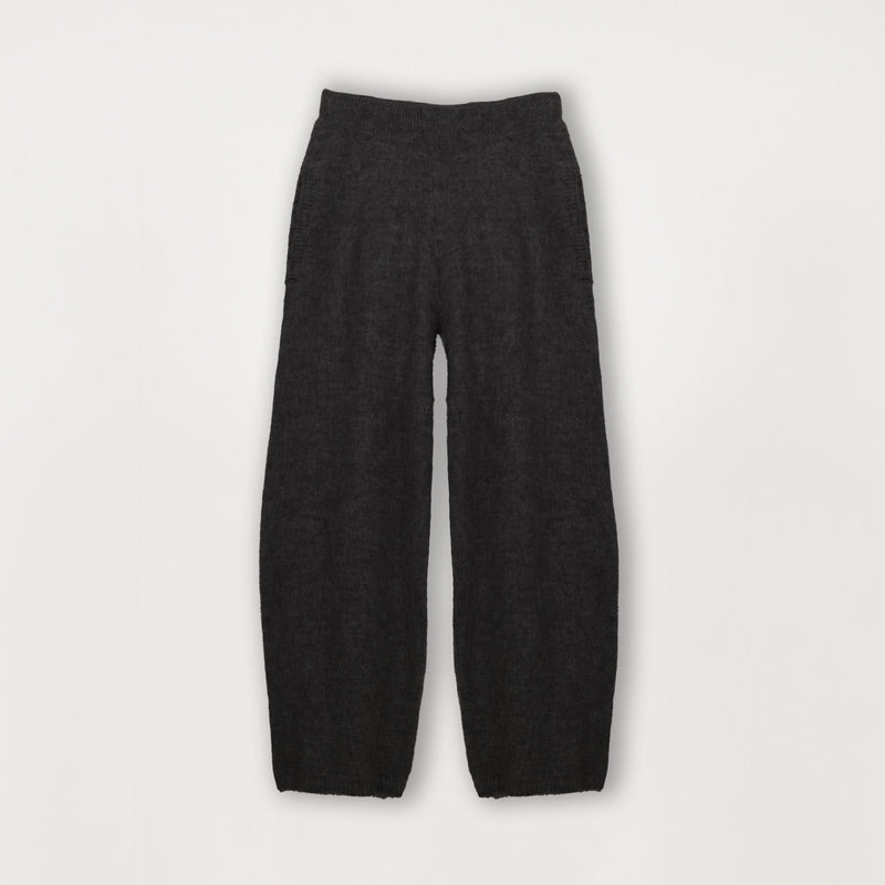 Mohair Sweatpant - Black - Destructive
