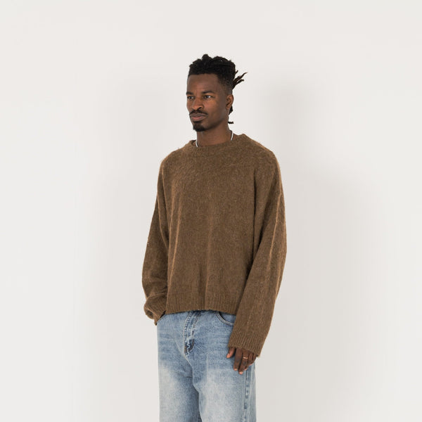 Mohair Sweatshirt - Birch - Destructive