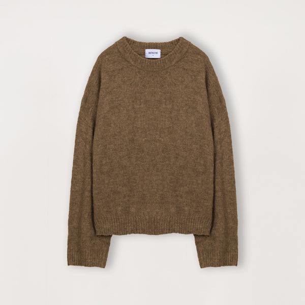 Mohair Sweatshirt - Birch - Destructive