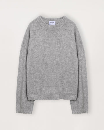 Mohair Sweatshirt - Glacial Grey - Destructive