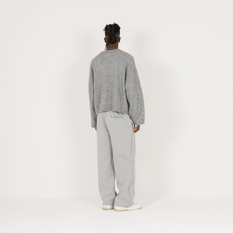 Mohair Sweatshirt - Glacial Grey - Destructive
