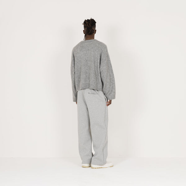 Mohair Sweatshirt - Glacial Grey - Destructive