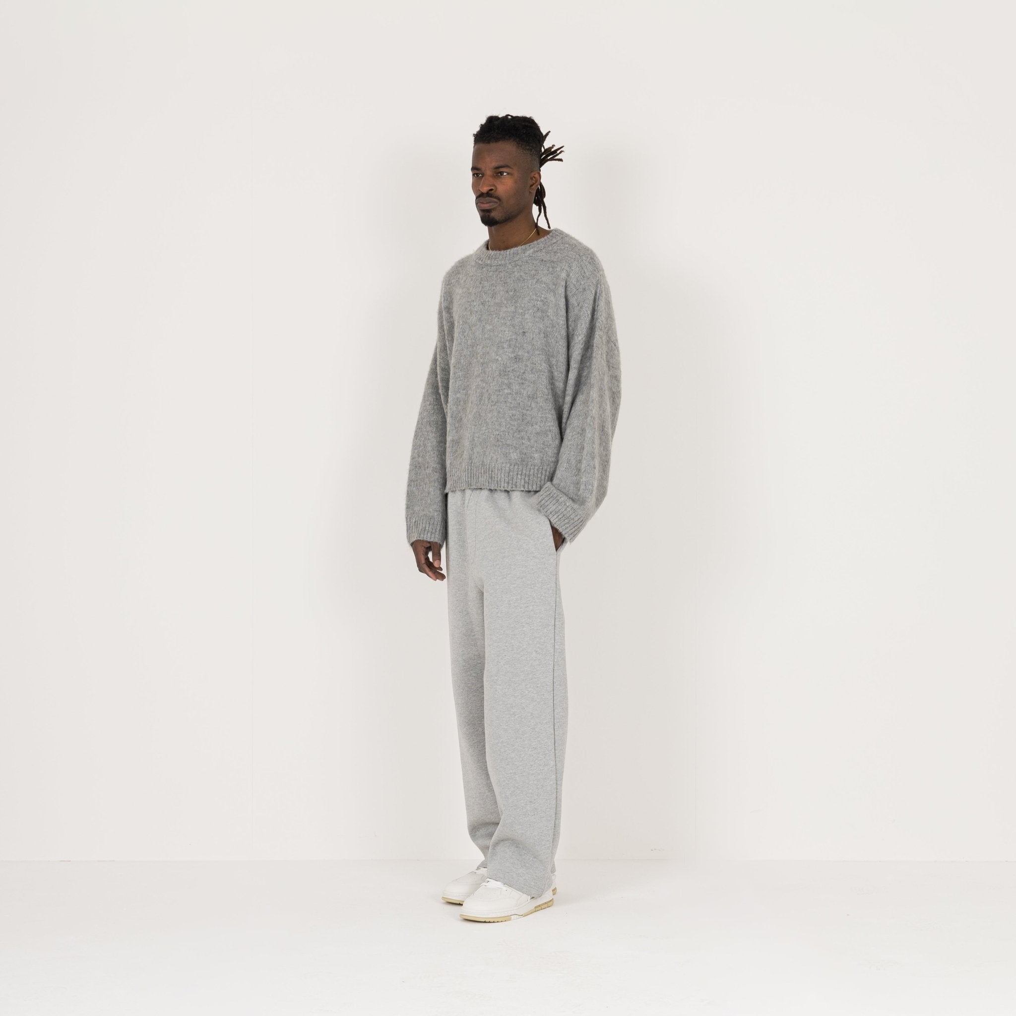 Mohair Sweatshirt - Glacial Grey – Destructive
