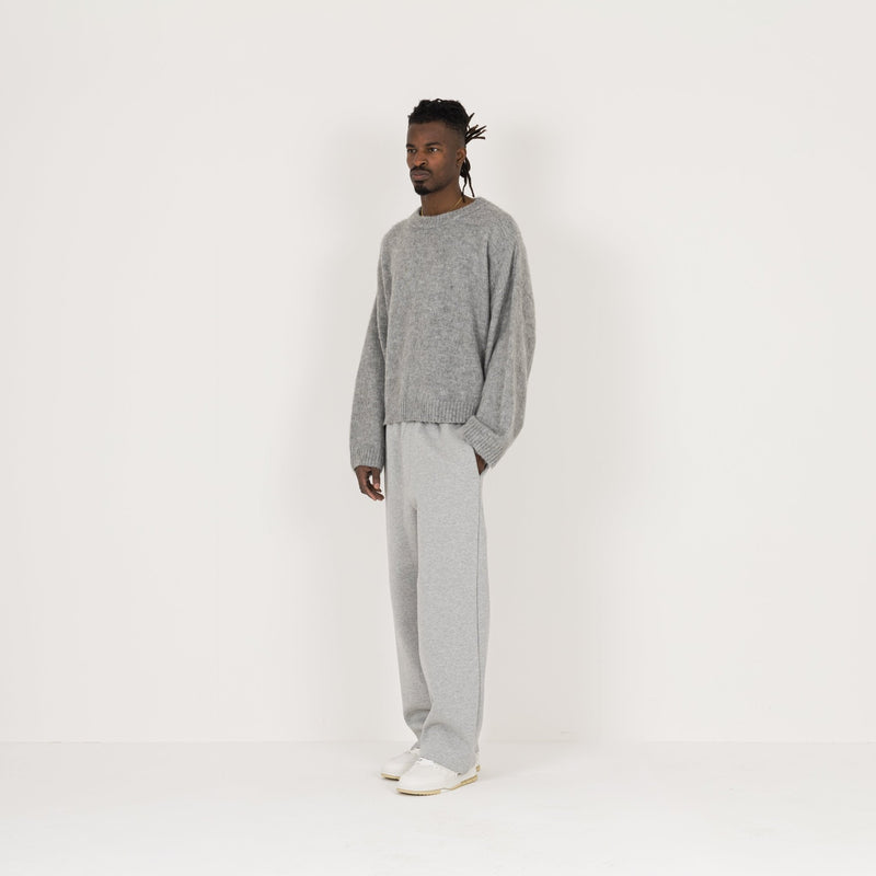 Mohair Sweatshirt - Glacial Grey - Destructive