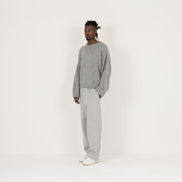 Mohair Sweatshirt - Glacial Grey - Destructive