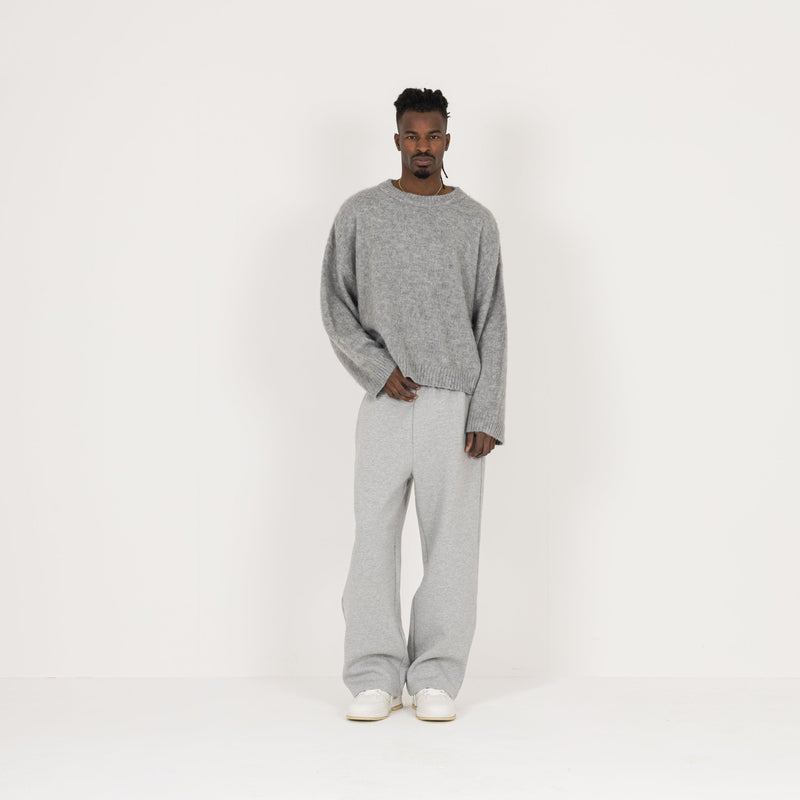 Mohair Sweatshirt - Glacial Grey - Destructive