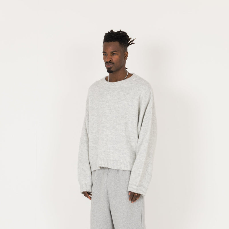 Mohair Sweatshirt - Mist - Destructive