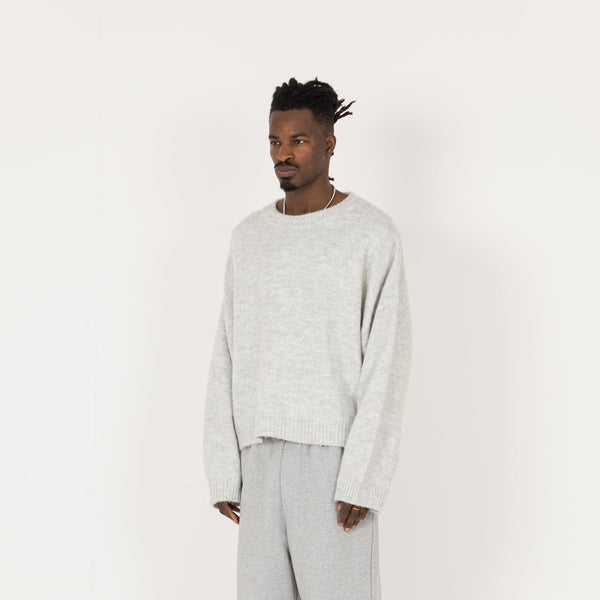 Mohair Sweatshirt - Mist - Destructive